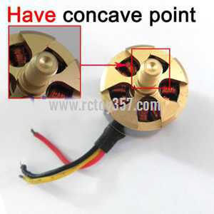 RCToy357.com - Cheerson CX-22 Follow Me 4CH 6-Axis Dual GPS Quadcopter toy Parts brushless motor【Have concave point】